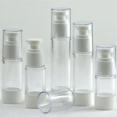 Chai nhựa trắng không khí